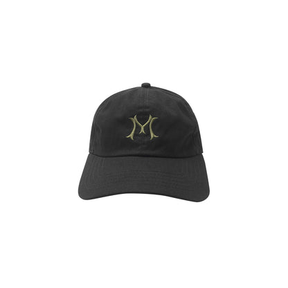 "HITTER" V3 6 PANEL HAT IN ANTHRACITE/OLIVE