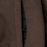 M'$ MOTHERLAND HOODIE IN WOOD