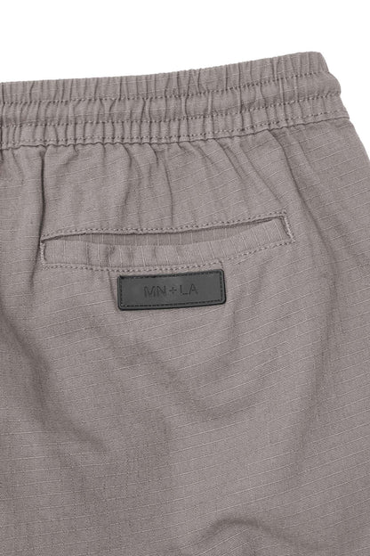 "HITTER" RIPSTOP SHORTS IN TAUPE
