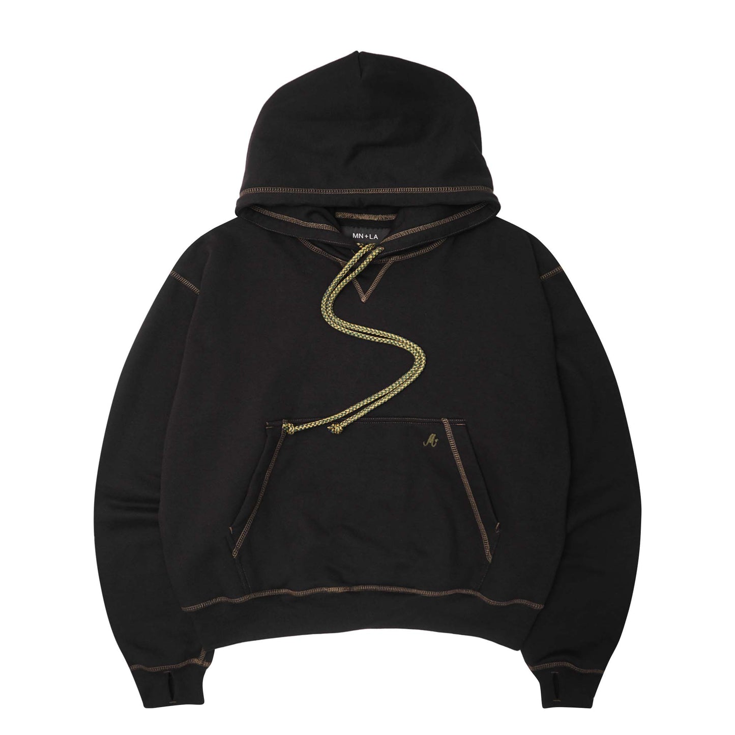 M+ EXO™ HOODIE IN ANTHRACITE/OLIVE