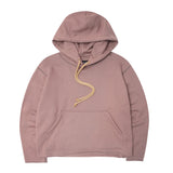 EXO™ CUTOFF HOODIE IN MAUVE