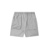 OVERPOCKET MESH SHORT IN STEEL