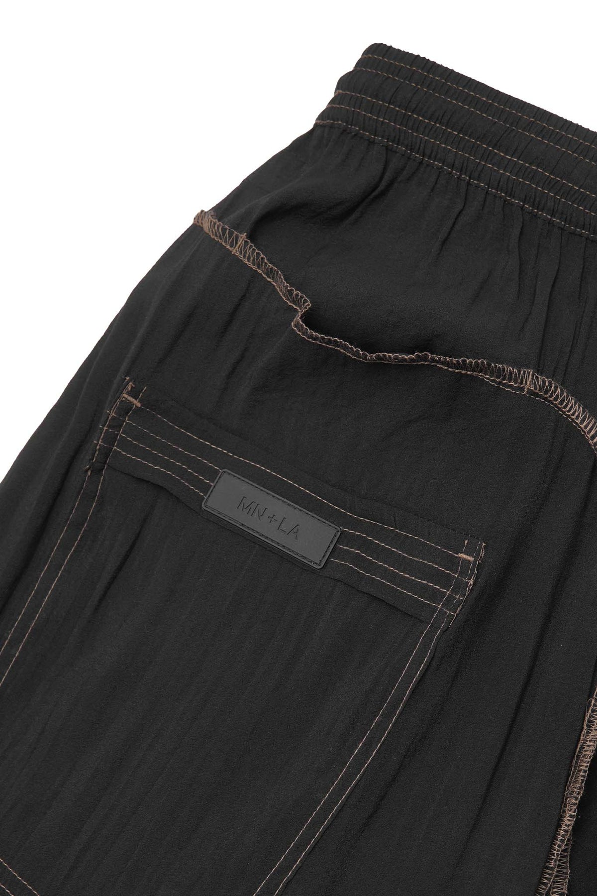 VEINS PANTS IN NOIR