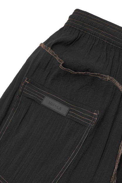 VEINS PANTS IN NOIR