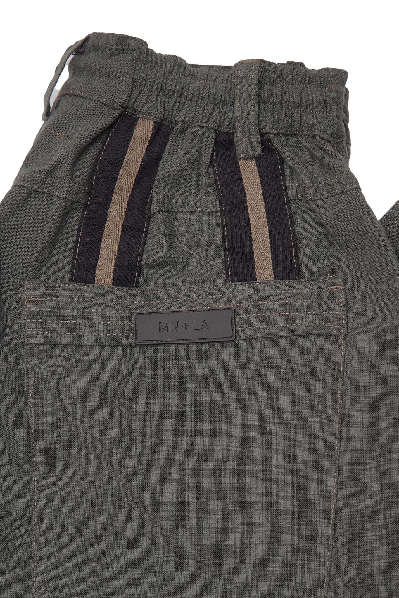 SME "STRIPE ME UP" PHAT PANTS IN PINE OLIVE