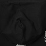 "MONARCH CROSS" HOODIE IN CAVIAR