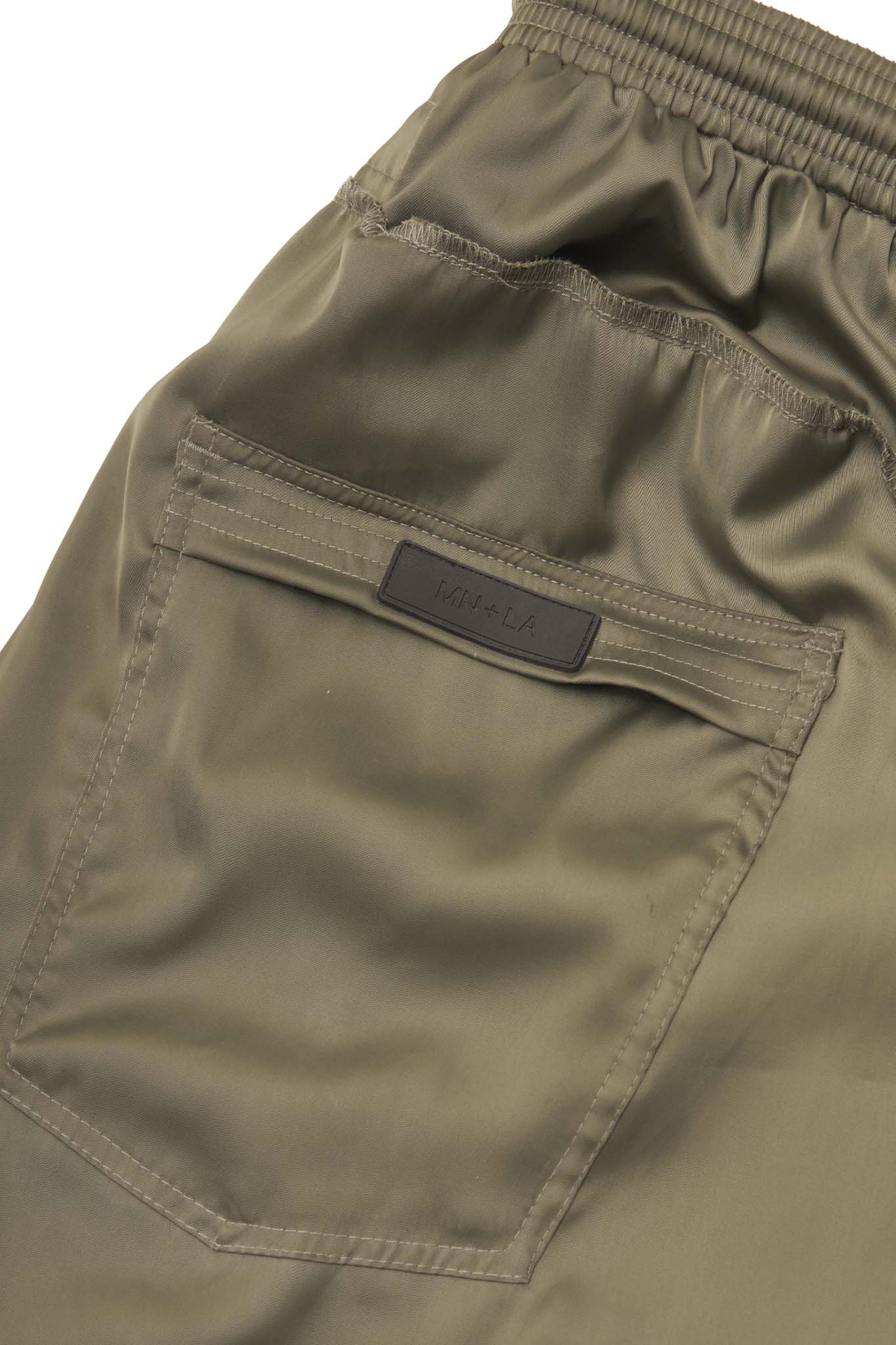 VEINS PANTS IN CELADON