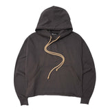 INCA HOODIE IN CHARCOAL GREY