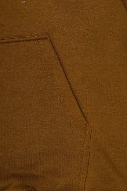 "BALANCE" HOODIE IN RUST