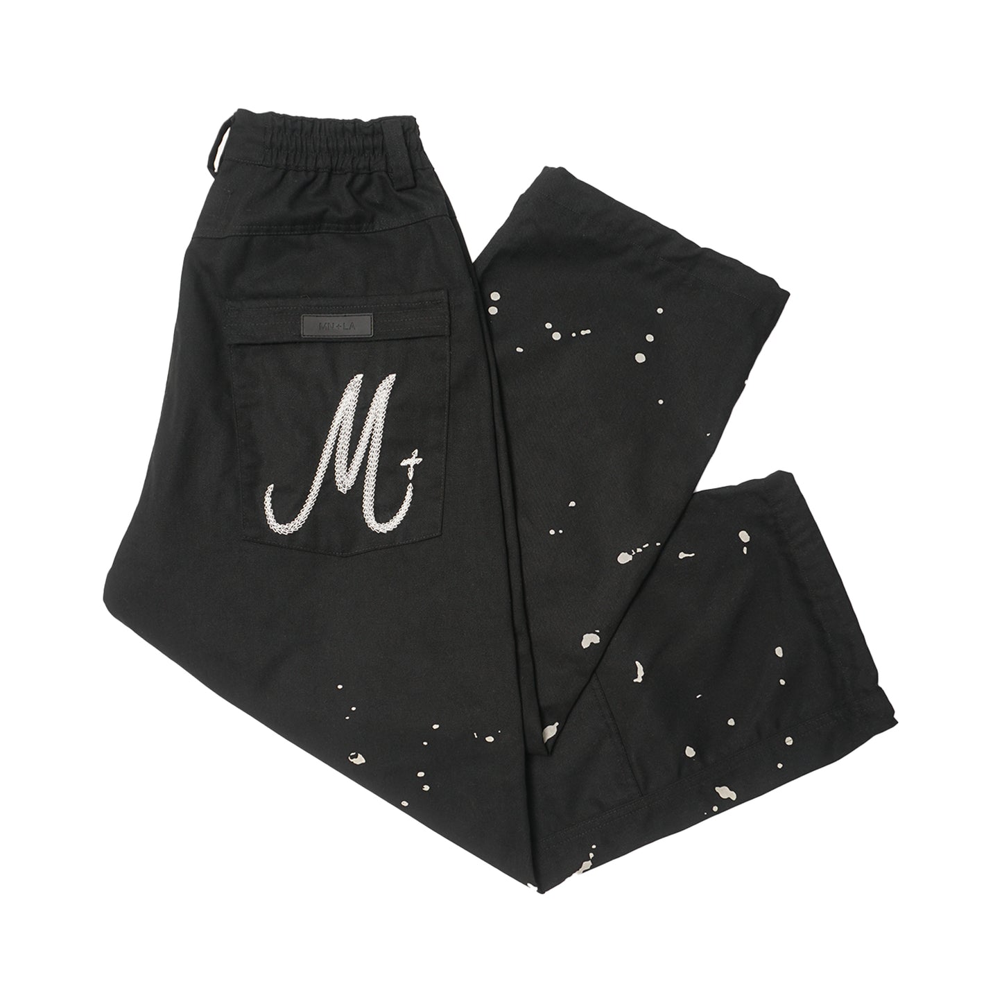 PAINTER'S DOUBLE KNEE PHAT PANTS IN ANTHRACITE