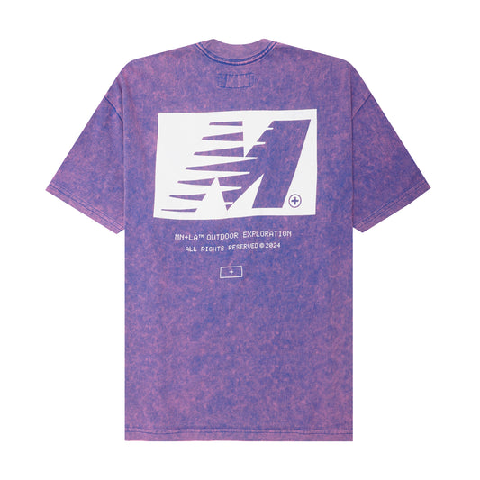 "OUTDOOR EXPLORATION" TEE IN COSMOS