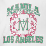"FAST LANE" LONGSLEEVE TEE IN WHITE