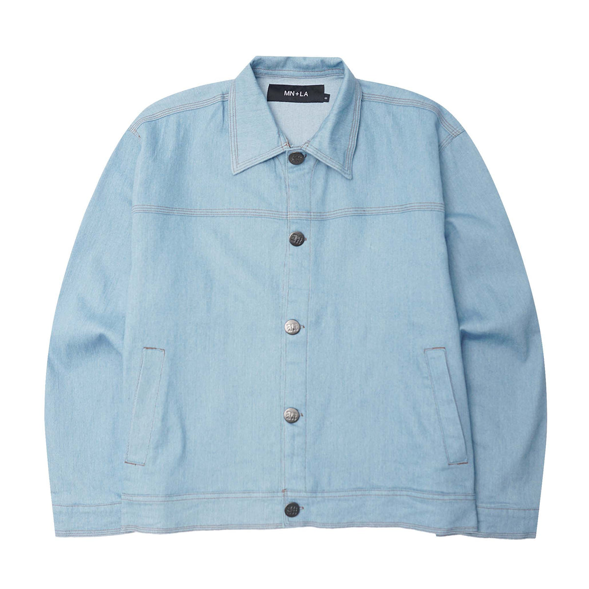"VAPOR BLUE" TRUCKER JACKET