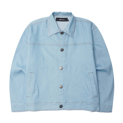 "VAPOR BLUE" TRUCKER JACKET