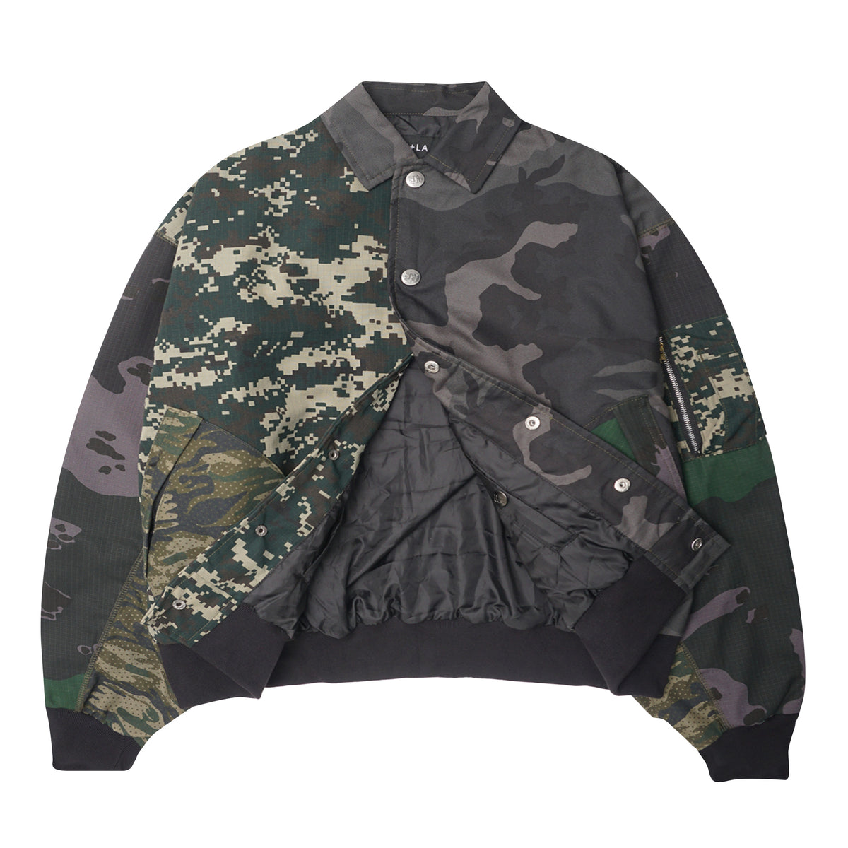"MULTI CAMO" FLIGHT BOMBER JACKET V2