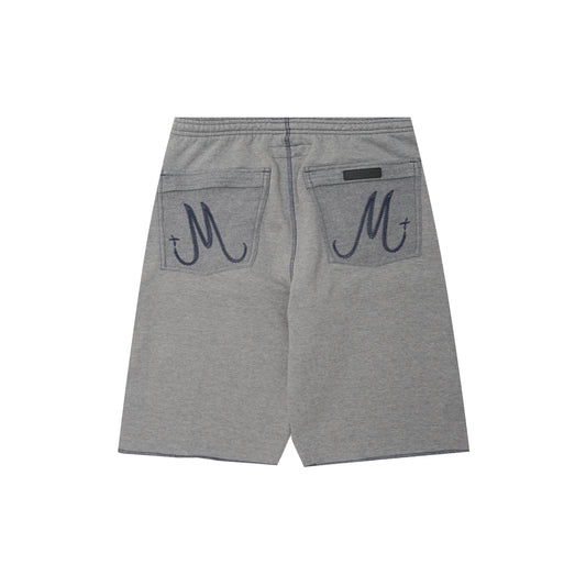 M+ EXO™ CUTOFF PANTS IN HEATHER GREY/NAVY