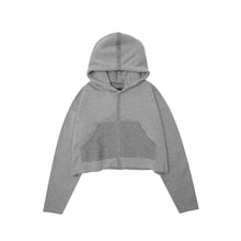 HARPER HOODIE IN HEATHER GREY