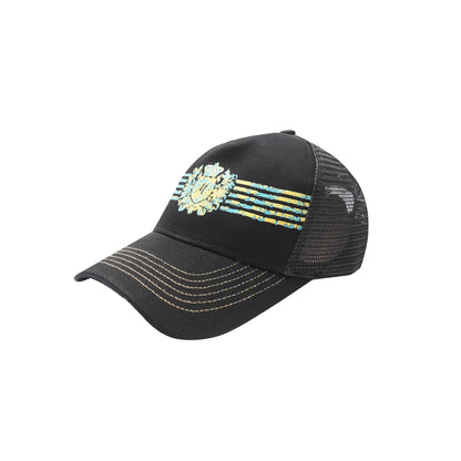"COPACABANA" TRUCKER HAT IN CYPRESS TEAL