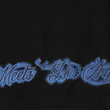 "CITY OF ANGELS" TEE IN CAVIAR