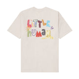 "CRAYONS" LITTLE HUMAN™ TEE IN OAT