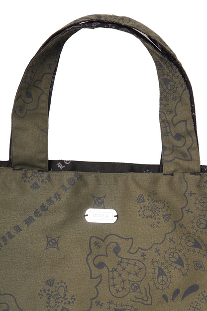 “MIDNIGHT FOREST” 2-WAY CARRYALL