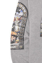 "LAST SUPPER" LONGSLEEVE TEE IN HEATHER GREY