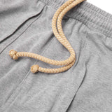 VEINS FRENCH TERRY PANTS IN HEATHER GREY