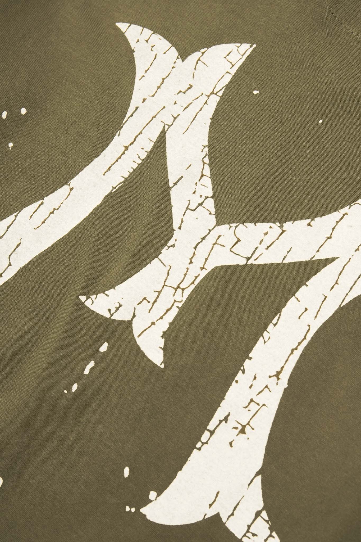 "HITTER" V3 BOX TEE IN OLIVE