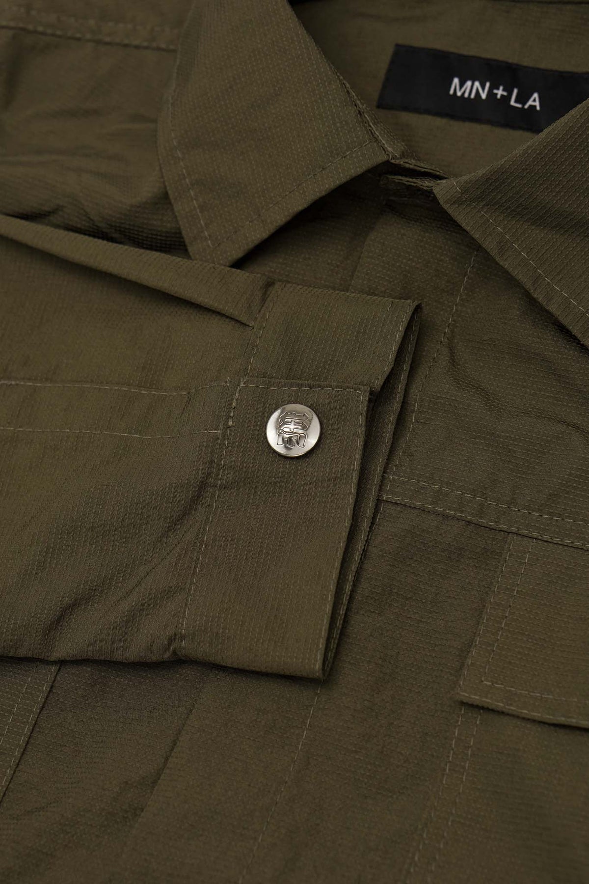 SHINOBI OVERSHIRT IN OLIVE