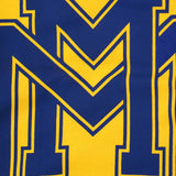 "M'$ UNIVERSITY V2" CUTOFF HOODIE IN CANARY YELLOW