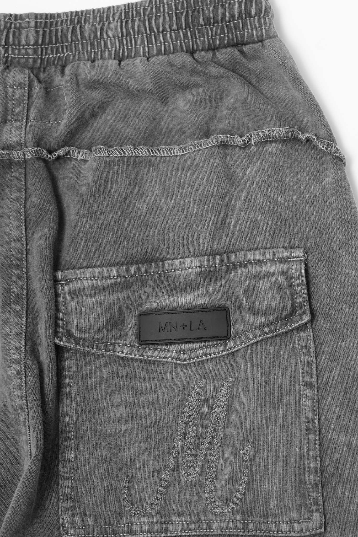 M+ VEINS PANTS IN DARK CEMENT