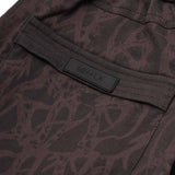 "VINES AND THORNS" OVERPOCKET PHAT PANTS IN CHARCOAL GREY