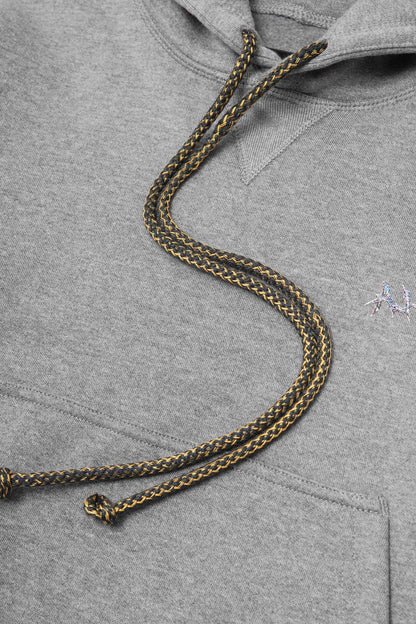 "MERCURIAL" HOODIE IN HEATHER GREY
