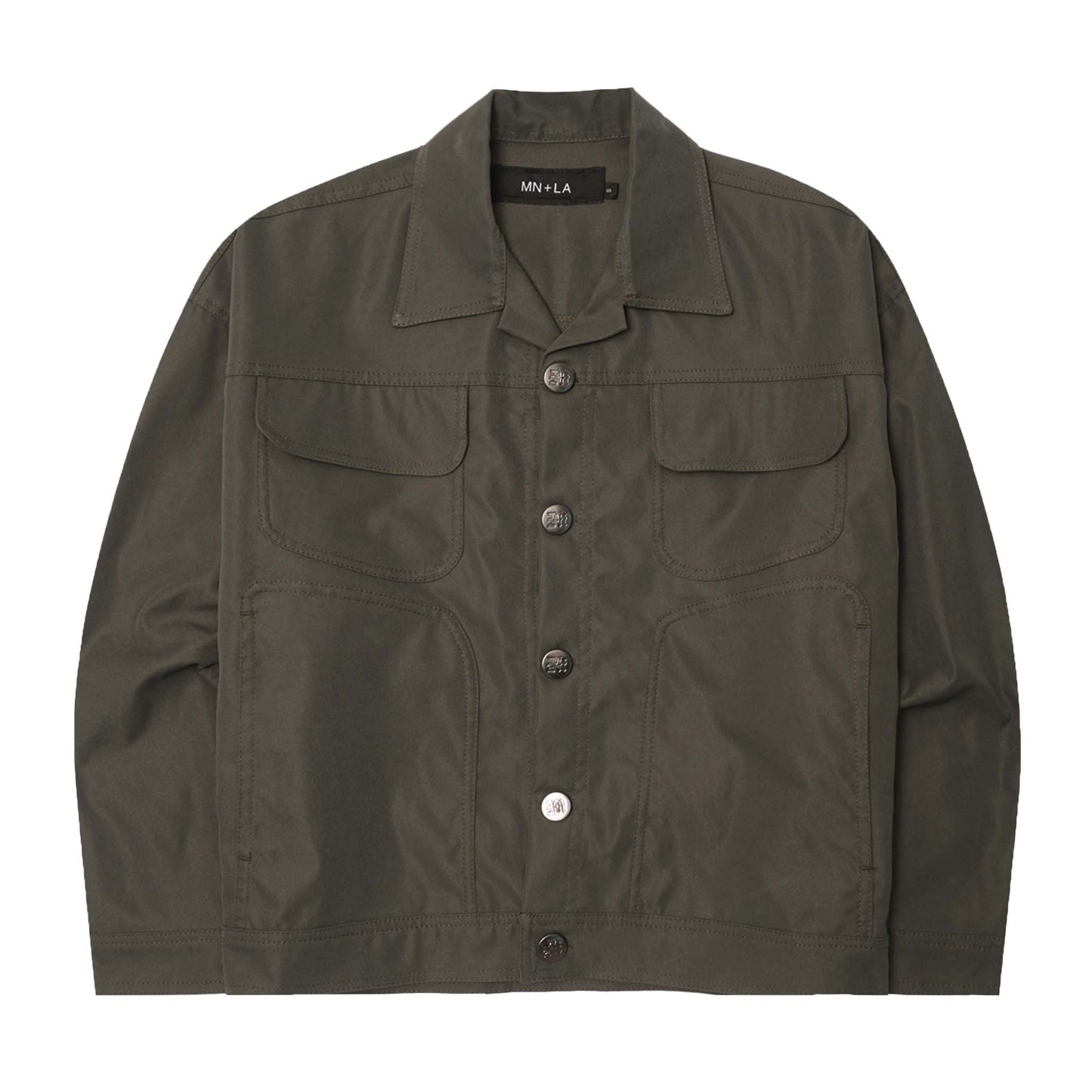 TRUCKER JACKET V2 IN OLIVE