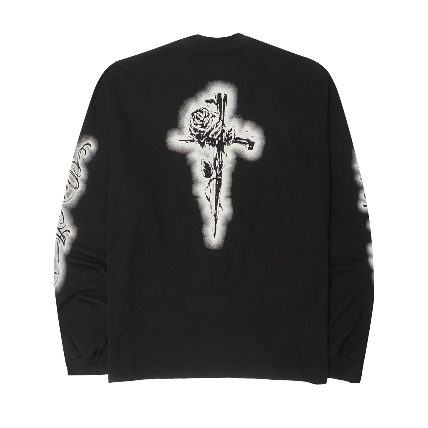 "CITY OF ANGELS" LONGSLEEVE TEE IN ANTHRACITE