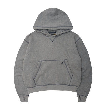 M+ EXO™ HOODIE IN HEATHER GREY/NAVY