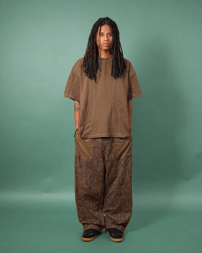 "FLOW" PIQUE TEE IN OLIVE