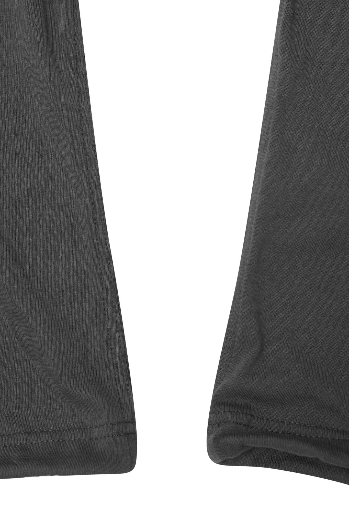 "TWIN M'$" BOOTCUT PANTS IN CHARCOAL GREY