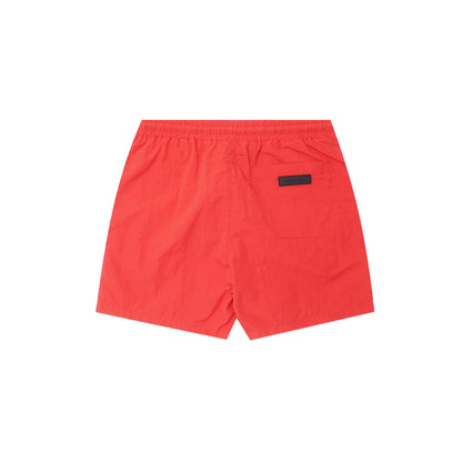 HOUSE SHORTS IN SCARLET