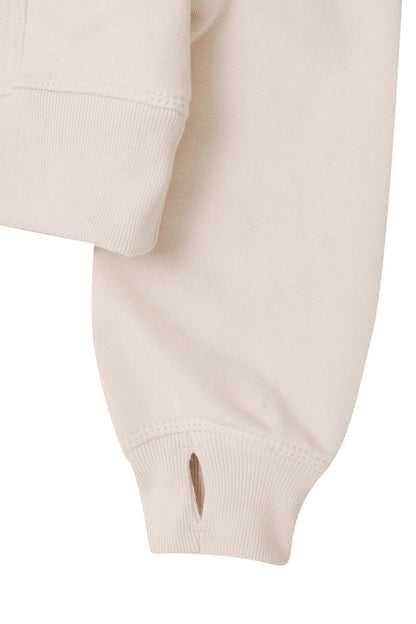 "OUTDOOR EXPLORATION" HOODIE IN OAT