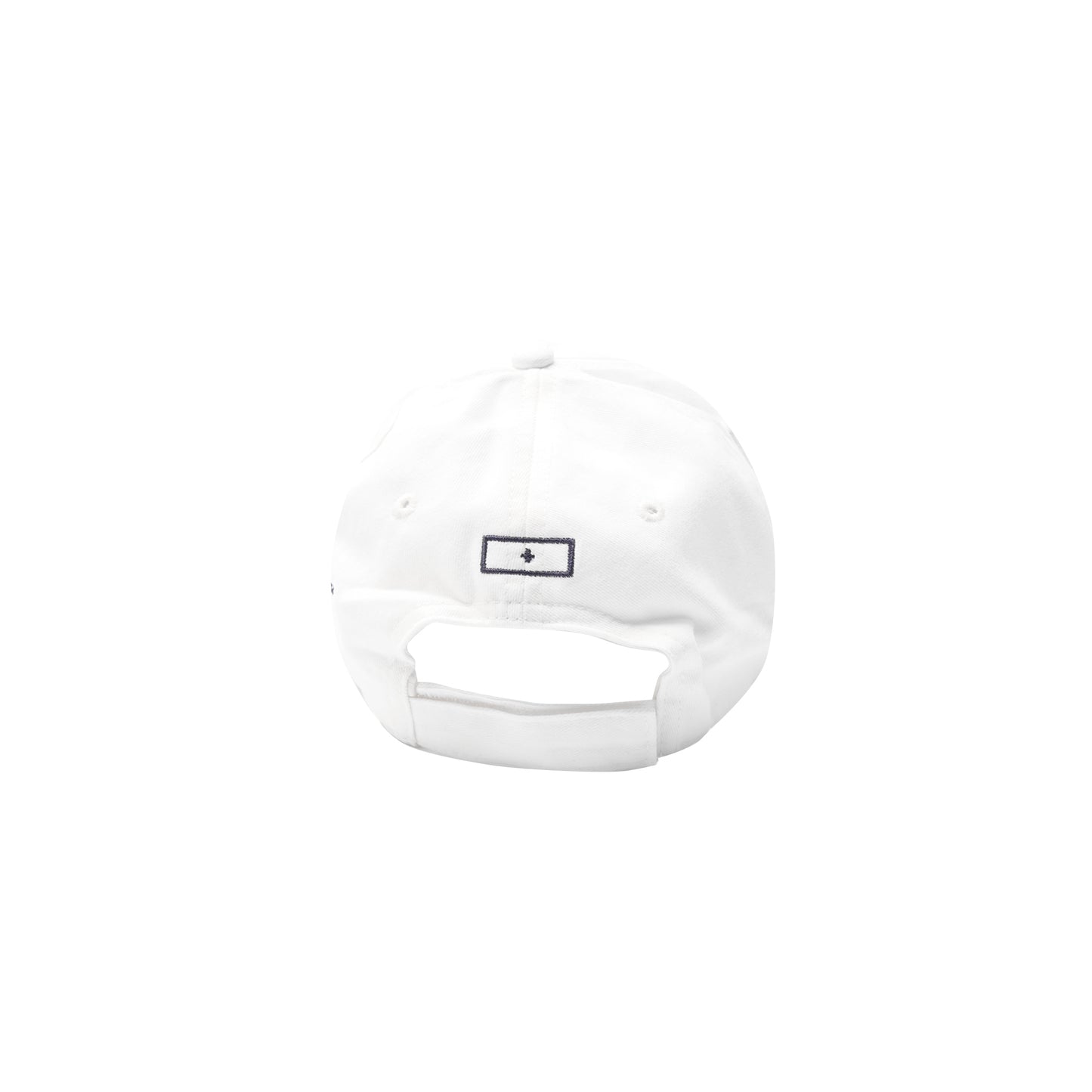 "HITTER" V3 5 PANEL HAT IN WHITE/NAVY