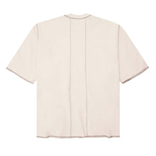 EXO™ PIQUE MOCK NECK TEE V5 IN OAT/WOOD