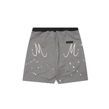 M+ DOUBLE KNEE PHAT SHORTS IN MOON GREY