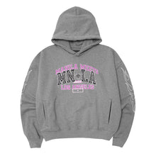 "MN+LA™ MMXV" HOODIE IN GRAPE