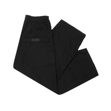 LINEN CROPPED PHAT PANTS IN ANTHRACITE