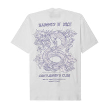 NAUGHTY N' NICE "DRAGON'S LUCK" TEE IN WHITE