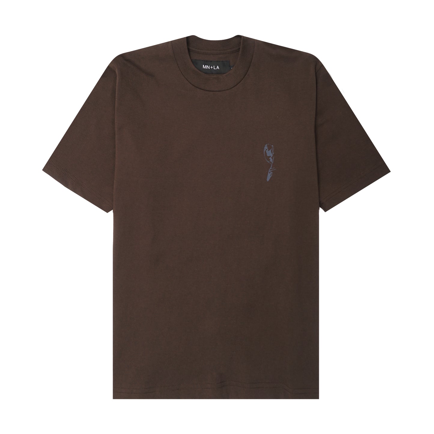 "SOUFFRE IN SILENCE" ULTRA HEAVY TEE IN WOOD