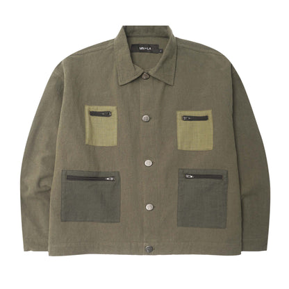 ARTISAN JACKET IN OLIVE
