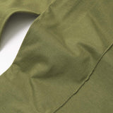 PLEATED ULTRA WIDE PANTS IN OLIVE