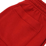 LITTLE HUMAN™ CARGO LOUNGE PANTS IN FADED RED